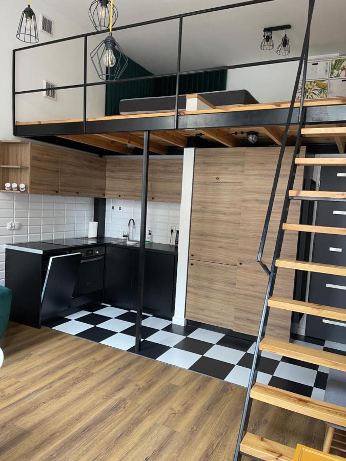 Апартаменты Urokliwy Loft W Ncl Kamienica Vabank 34 Лодзь Экстерьер фото